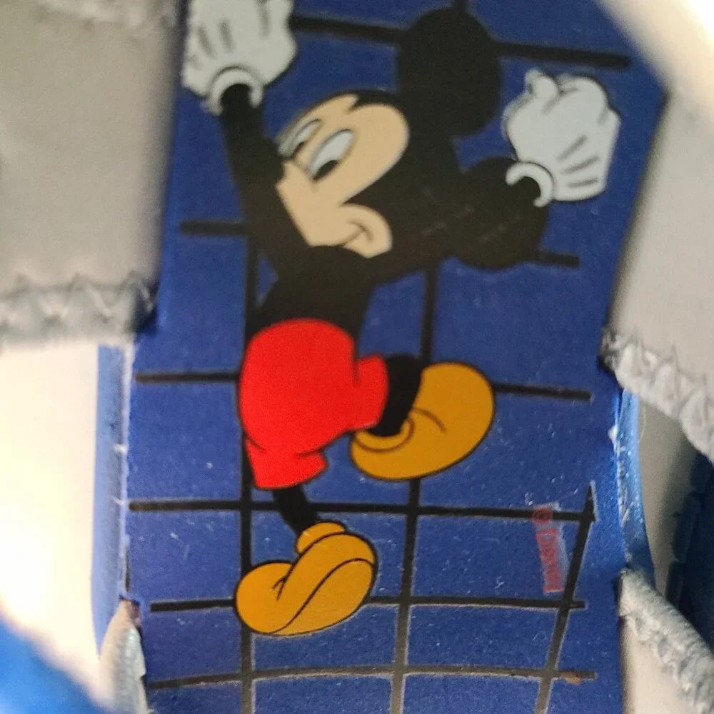 DISNEY MICKEY MOUSE BABY BOY PLAY SANDALS ROYAL BLUE SLIP-ON SIZE 5